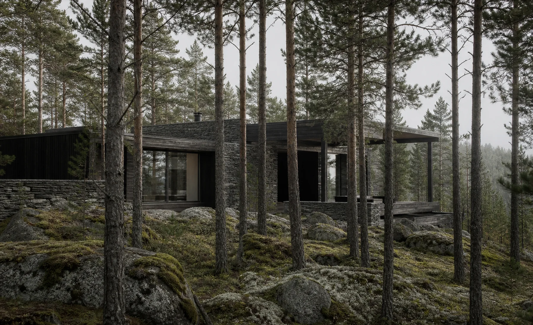 Forest Residence — главный вид